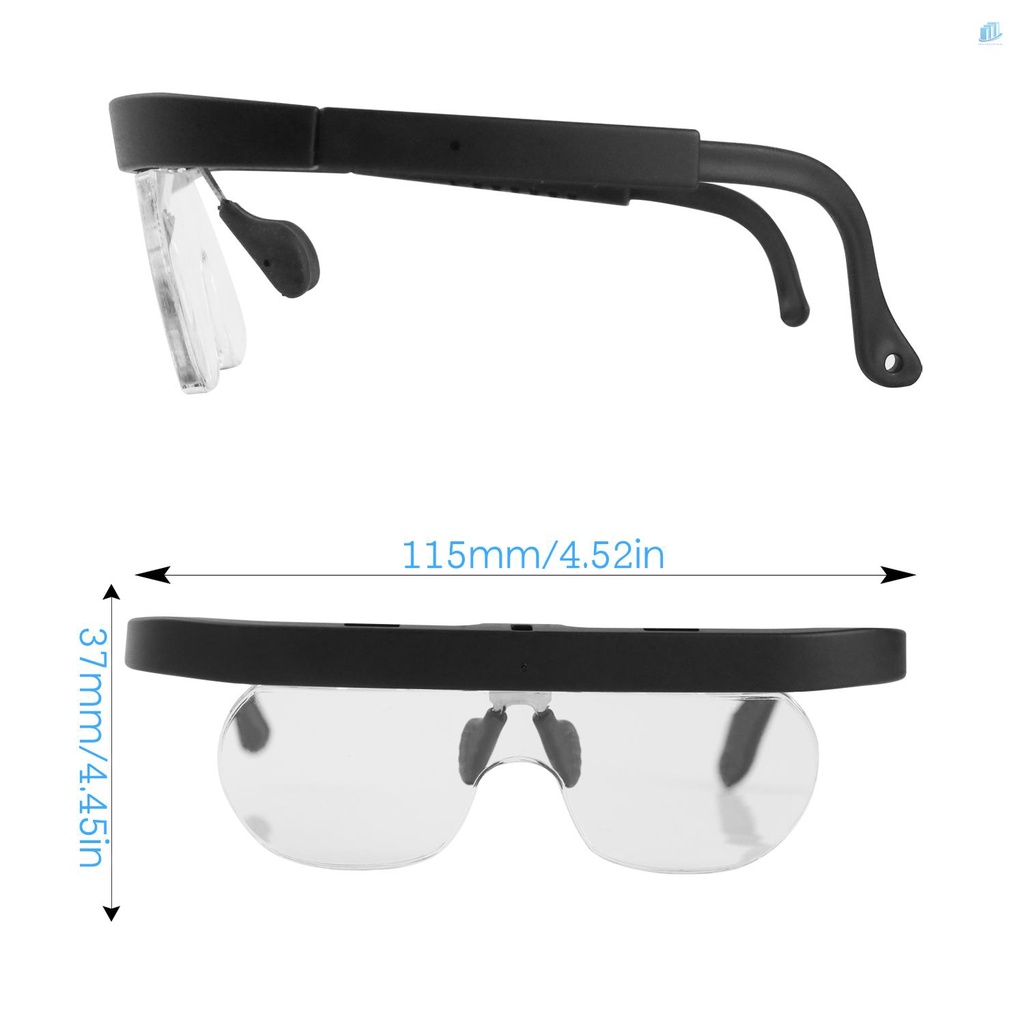 Bộ Kính Lúp Thông Minh 1.5 / 2.5 / 3.5X Kèm Nhiều Lens Chuyên Dụng Sửa Chữa Đồng Hồ