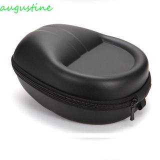 AUGUSTINE Black Headphone Case Headset Box Storage Bag Hard Box Hard Shell Case Carrying Case Earphone Hard Case Earphone Case Full Protection Shockproof Headphone Pouch/Multicolor