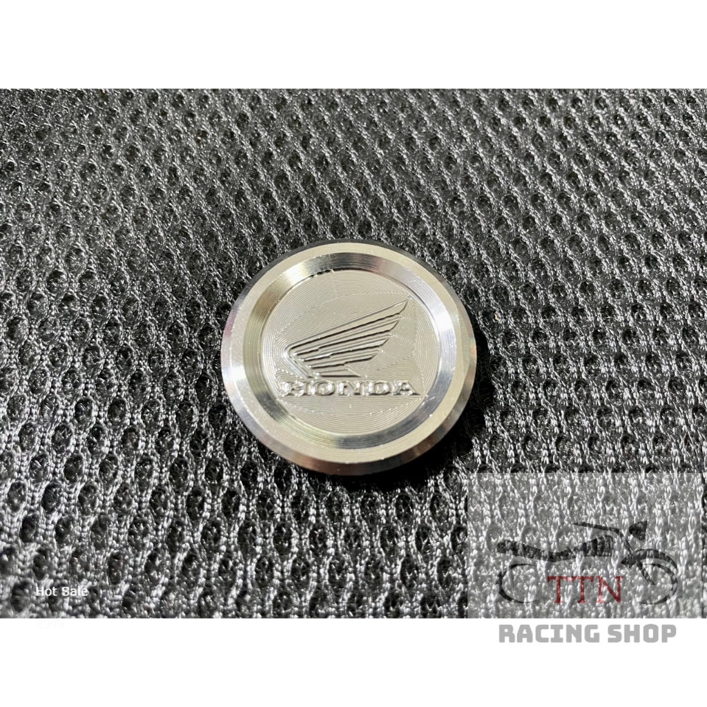 Núm Chụp Hộp Sên, Nắp Đậy Catte Salaya Inox 304 LOGO CÁNH CHIM Gắn Xe Wave, Dream, Fu, Fu Led, Wave 125i thái