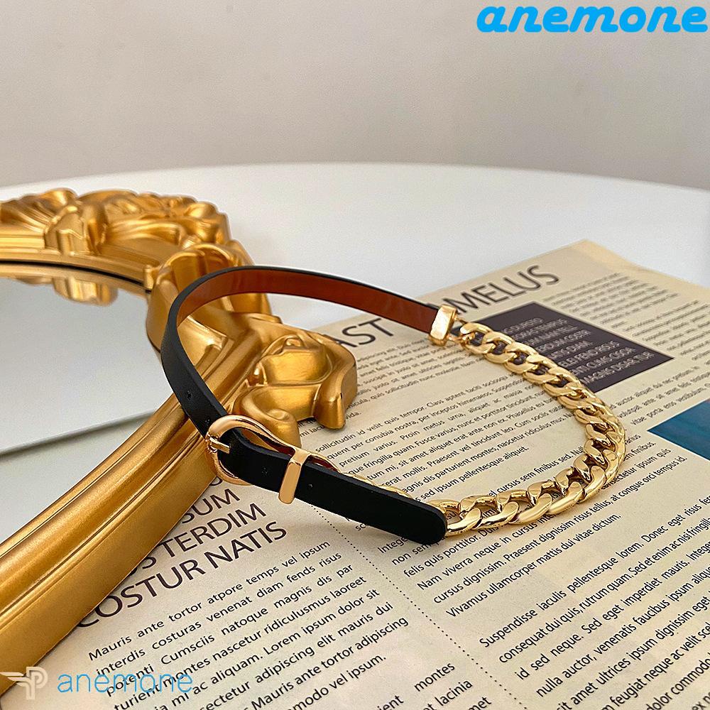 Vòng Cổ Choker Màu Đen Phong Cách Rock Cổ Điển Sáng Tạo Dành Cho Nữ