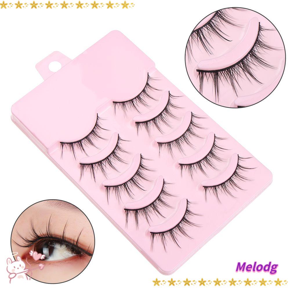 Bộ 5 Cặp Lông Mi Giả Dày Tự Nhiên Phong Cách Lolita