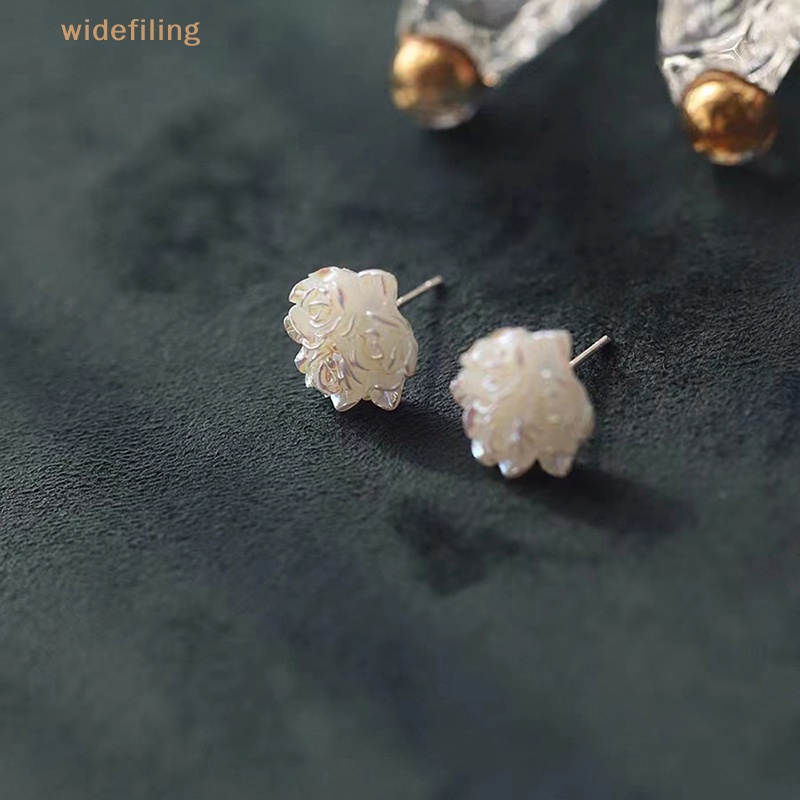 1 Đôi Bông Tai Bạc 925 Hình Hoa Thời Trang Dành Cho Nữ