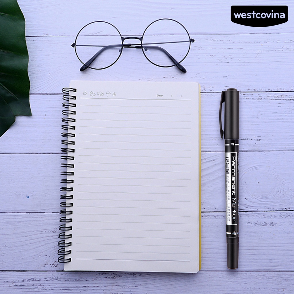 [COD]♪Bút Đánh Dấu Hai Đầu 0.5 / 1mm Dành Cho Văn Phòng