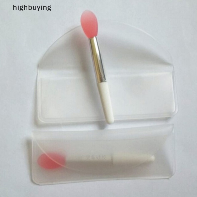 Cọ Đắp Mặt Nạ Môi Hai Đầu Bằng Silicone Tiện Dụng