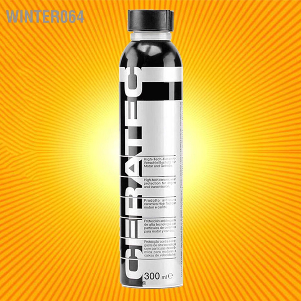 Winter064 Dầu động cơ Phụ gia bổ sung Bộ điều chỉnh giảm ma sát bằng gốm Xử lý dầu ô tô