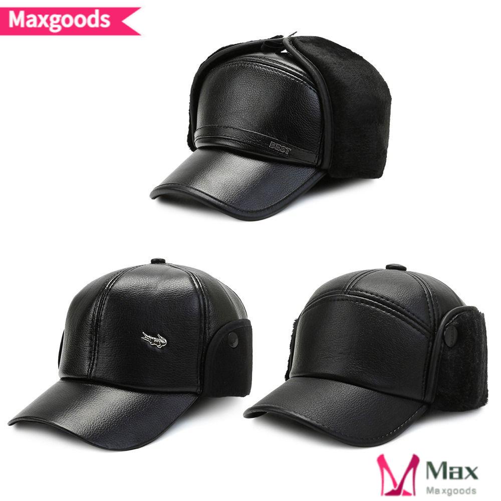 Nón Da Phối Lông Ấm Áp Theo Phong Cách Mùa Đông Dành Cho Nam