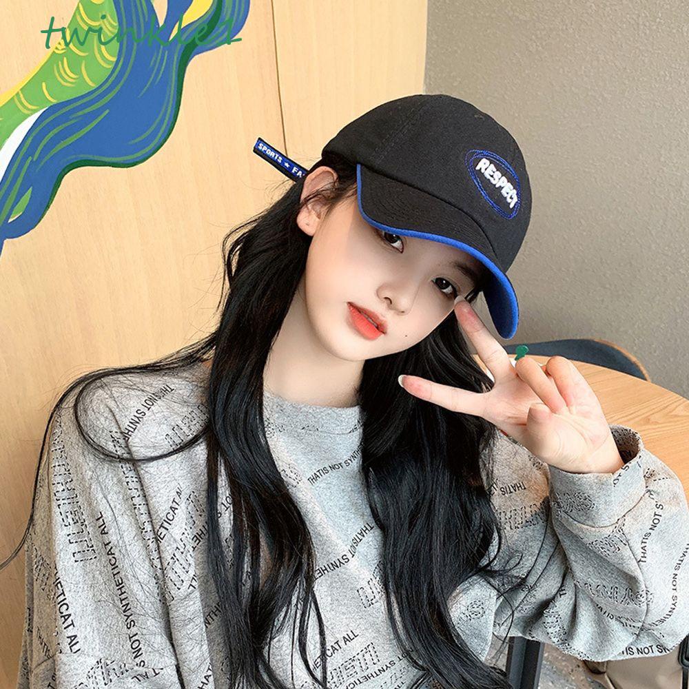 Mũ Lưỡi Trai Thể Thao Mềm Mại Chống Nắng Thêu Họa Tiết Đơn Giản Thời Trang Mùa Hè Cho Nữ