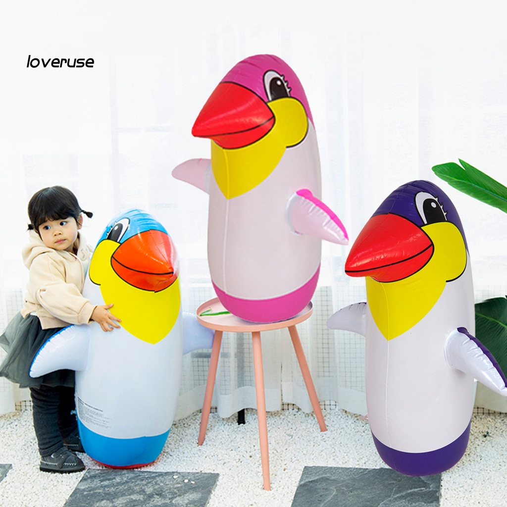 / Lo / Túi Đấm Bơm Hơi Đầy Màu Sắc Tươi Sáng Hình Động Vật Cho Trẻ Em / Người Lớn