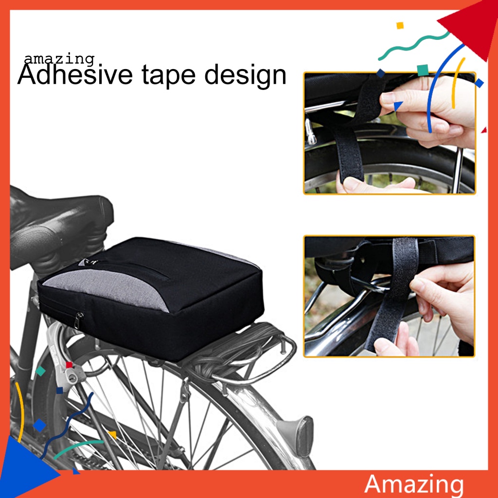 Túi Đeo Chéo Nhiều Ngăn Đựng Đồ Dùng Gắn Yên Sau Xe Đạp Leo Núi Tiện Dụng