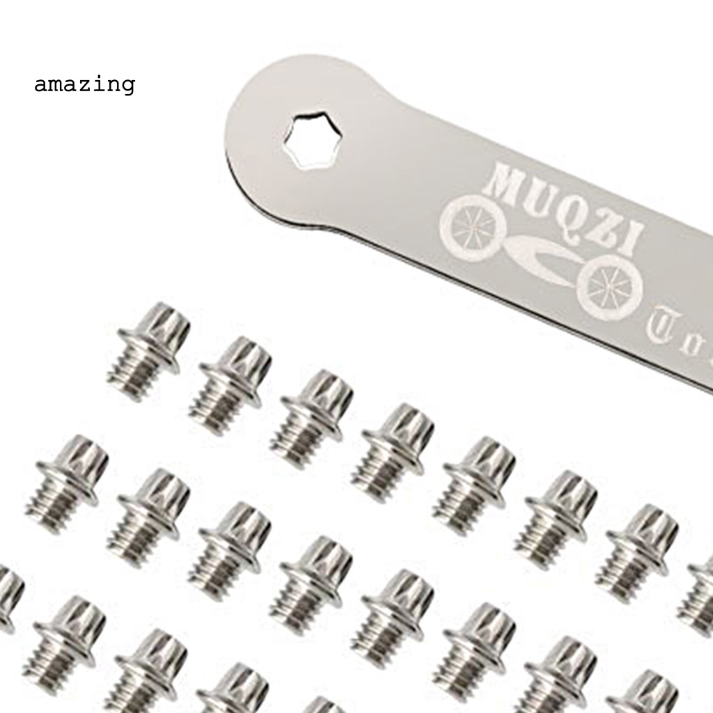 Bộ 50 Ốc Vít Gắn Bàn Đạp Xe Đạp Chống Rỉ Sét Chắc Chắn