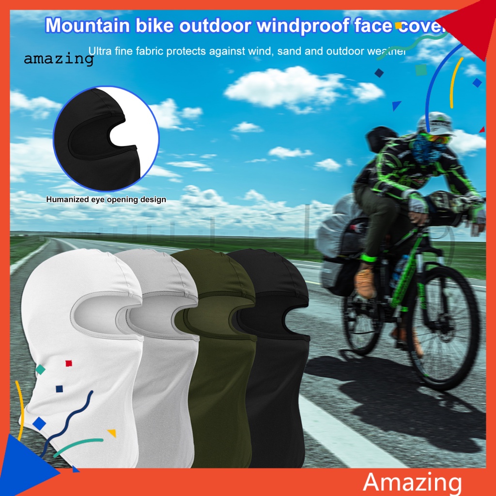 Mặt Nạ Mềm Mại Co Giãn Giữ Ấm Khi Đi Xe Đạp Leo Núi