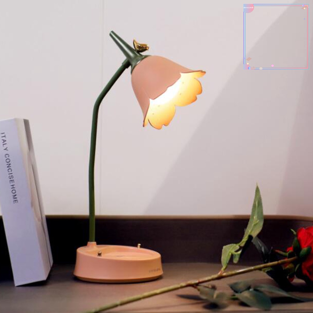 1 Bộ Đèn LED Đọc Sách Độ Sáng Cao Thiết Kế Không Cần Chạm Cảm Ứng Có Thể Sạc Lại