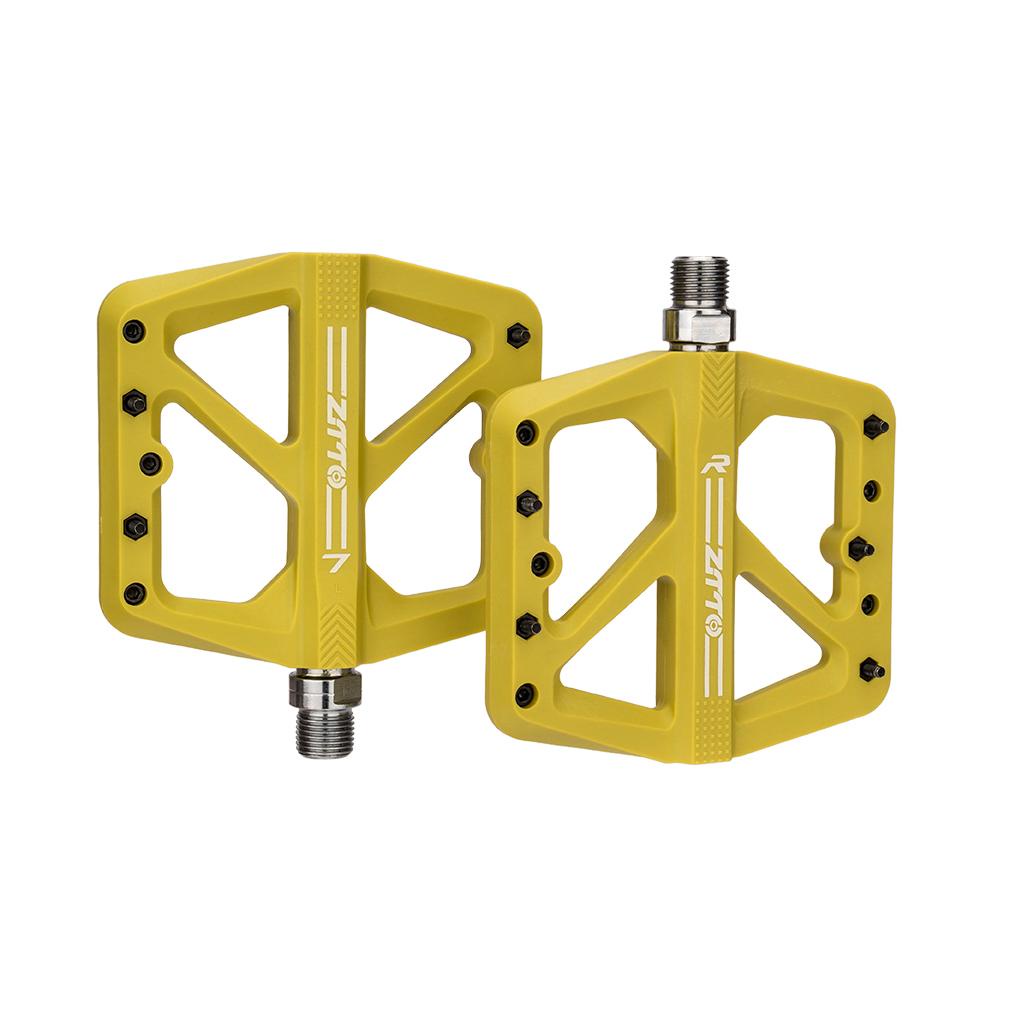 1 Cặp Bàn Đạp Xe Đạp Phẳng 24 Gai Thay Đổi Màu Sắc Chất Liệu Nylon