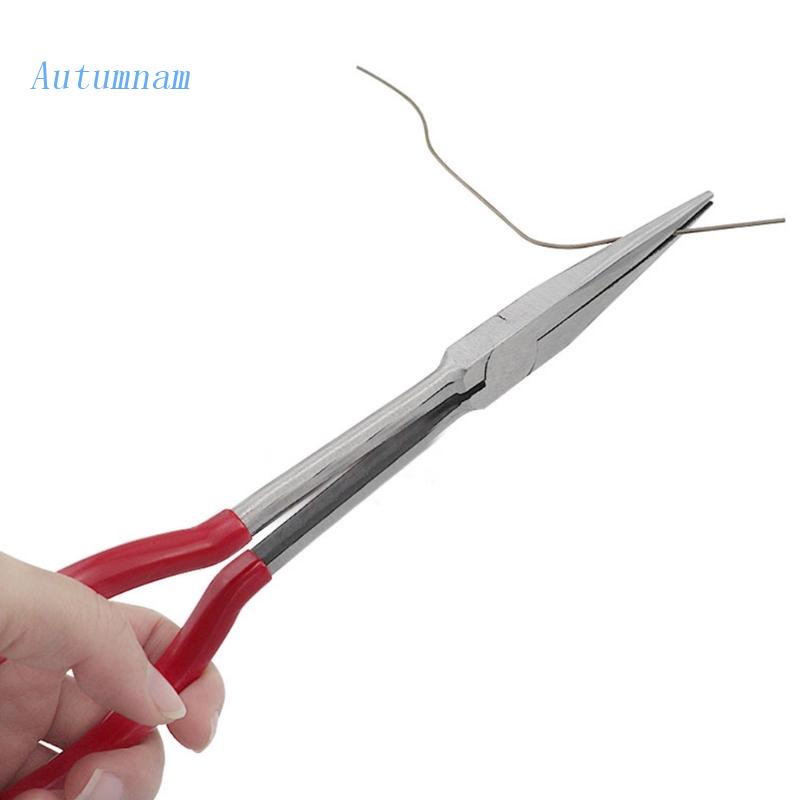 Kìm Cắt Tay Cầm Dài Có Miệng Tròn Và Kẹp Miệng Cong Màu Vàng / Bạc Tan Chảy