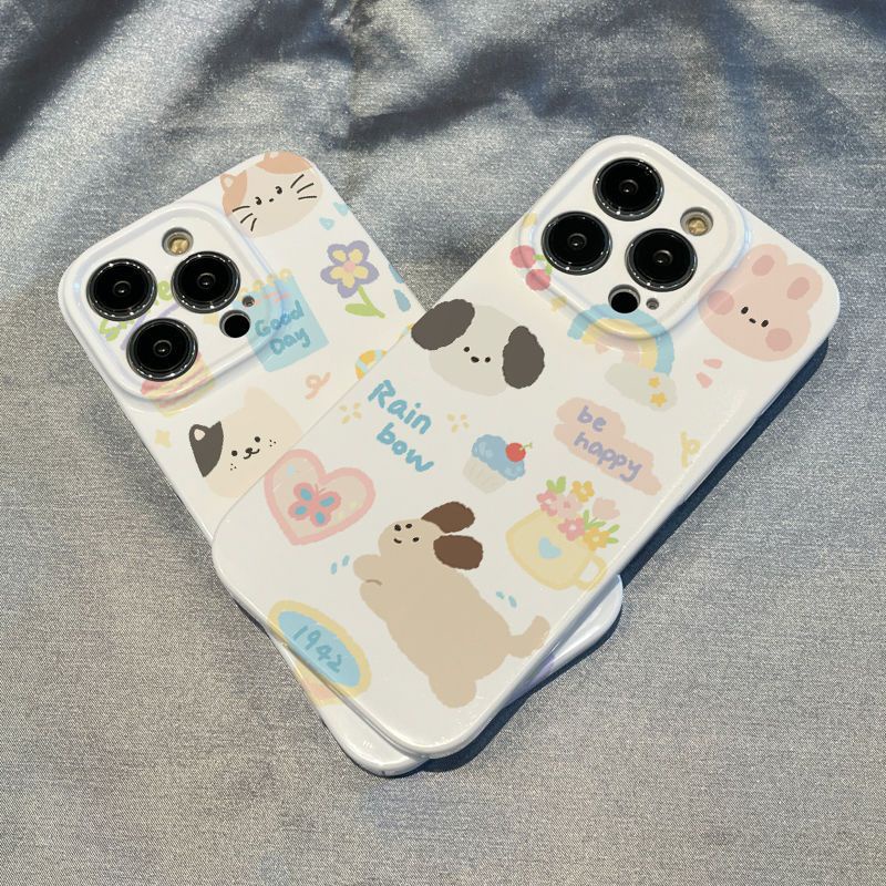 Ốp Điện Thoại Cứng Họa Tiết Động Vật Đơn Giản Cho Iphone Xs / 7iPhone12 / 11 148 / / 13plus promax