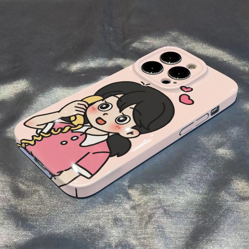 Ốp Điện Thoại Cứng Họa Tiết Hoạt Hình Gấu Dễ Thương Cho iPhone13xs8p 14pro 12max 11