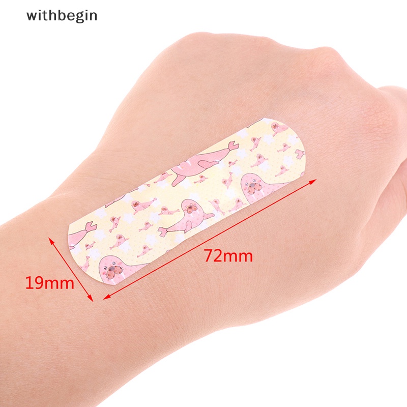 Bộ 120 Miếng Băng Cá Nhân Thoáng Khí Chống Nước Họa Tiết Hoạt Hình