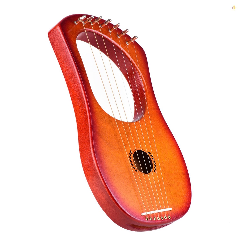 Mynice Bộ Cờ Lê Điều Chỉnh 7 Vòng Kiểu Lyre Harp Cổ Điển / 2 Miếng Vải Lau Chùi