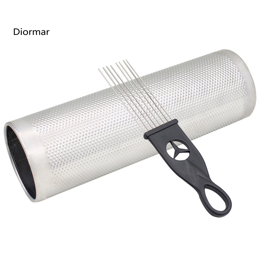 Nhạc Cụ Guiro Bằng Thép Không Gỉ Kèm Dụng Cụ Cạo Chuyên Dụng