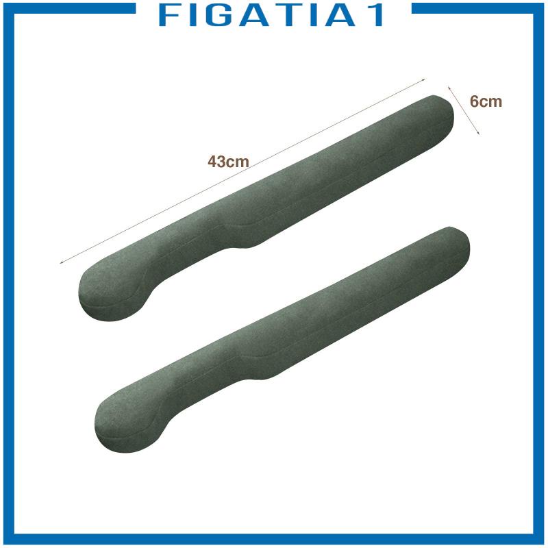 [figatia1] Set 2 Miếng Đệm Tròn Lót Khe Ghế Ngồi Xe Hơi Phích Cắm Crevice