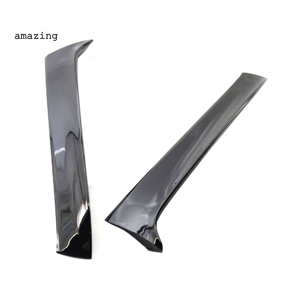 Set 2 Cánh Gió Màu Đen Bóng Chống Ăn Mòn Chống Ăn Mòn Cho VW Golf 7 Wagon 14-17