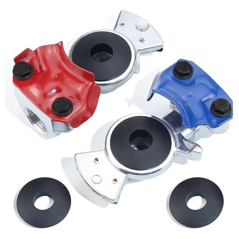 Đa năng Gladhand Khẩn cấp &amp; Dịch vụ Phanh ống khí Kết nối khớp nối Bộ phận tay vui mừng cho xe tải bán tải rơ moóc RV