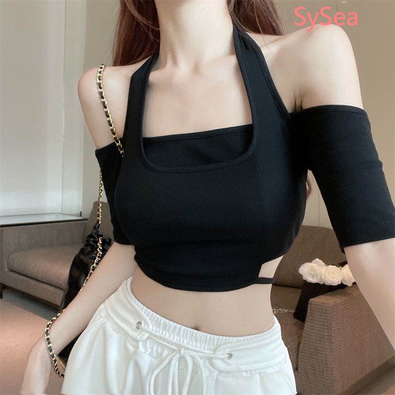 Áo Kiểu Hàn Quốc Dáng Ôm Thời Trang Mùa Hè Quyến Rũ Cho Nữ