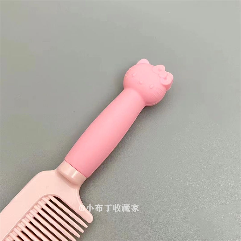 Hoạt Hình Lược Chải Tóc Dài Chống Tĩnh Điện Thiết Kế Hình Hello Kitty Dễ Thương Dành Cho Bé Gái