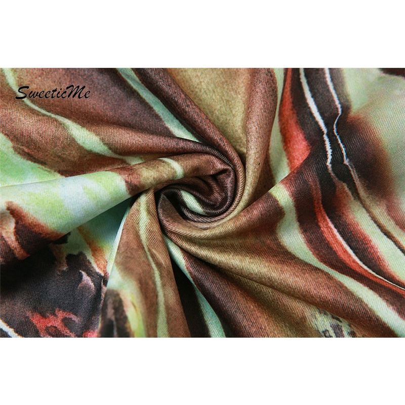 Áo Tank Top Ôm Dáng Màu Tương Phản In Họa Tiết Thời Trang 2023 Cho Nữ