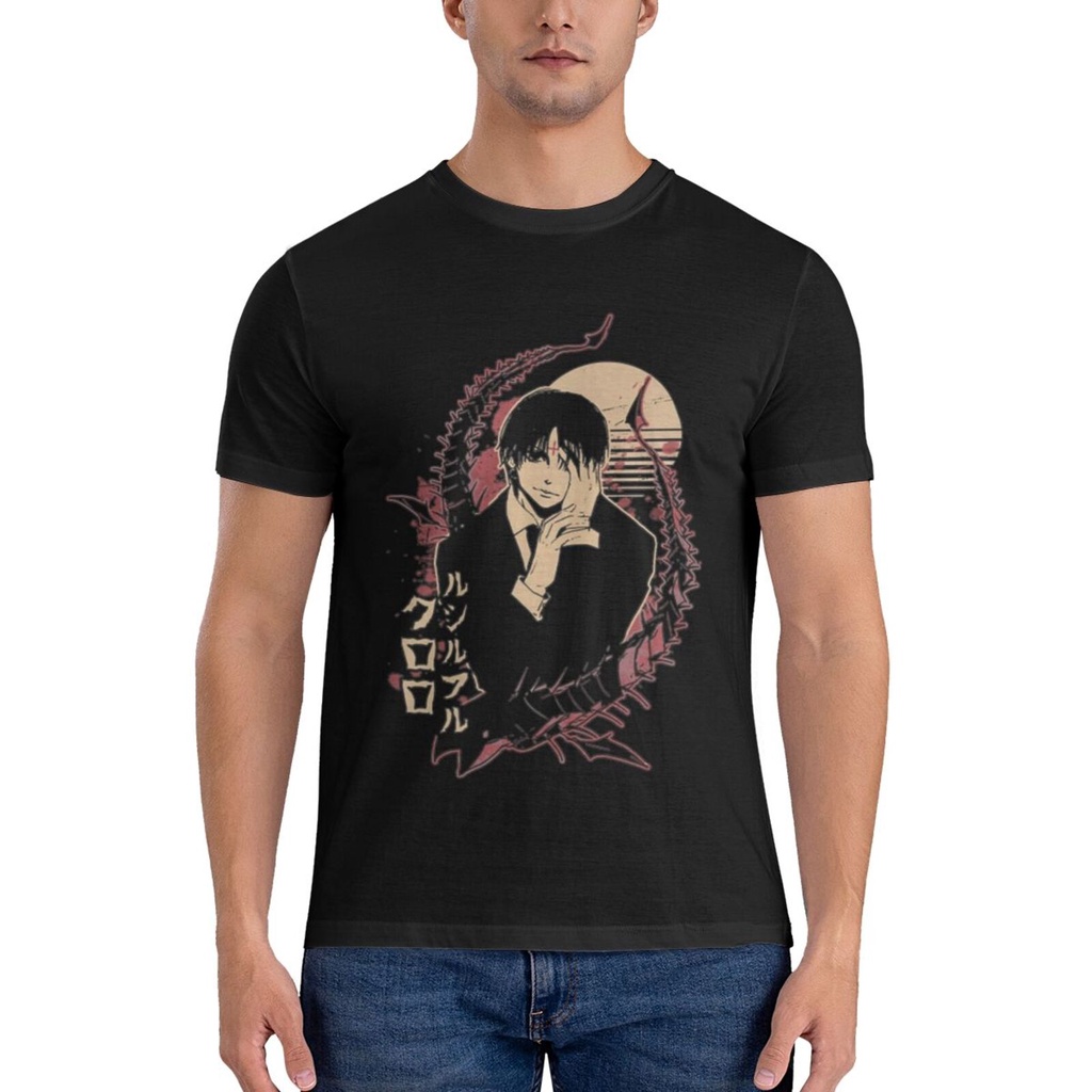 Chất Liệu Tốt Hunter X Huntermen Manga Chrollo Lucilfer Áo Thun Mới Nhất Cho Nam