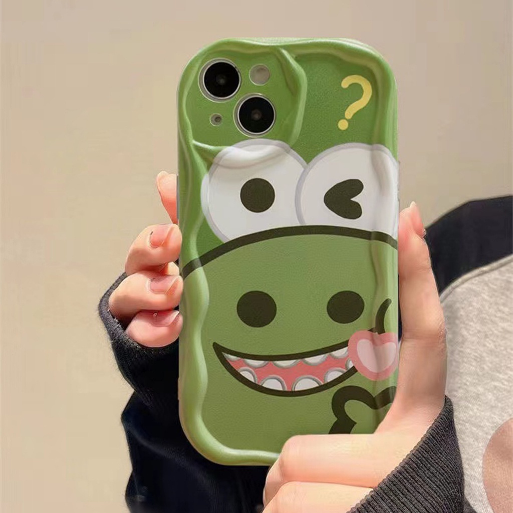 Ốp Điện Thoại Hình Ếch Xanh Chống Rơi Cho iPhone 6s 6splus 7plus 11 12Pro 13 14Promax xr xsmax 11Pro max 7 / 8