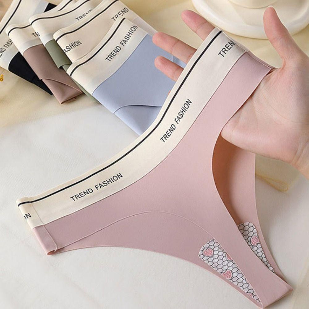 Quần Lót Cotton Lụa Thoáng Khí Phong Cách Thể Thao Thời Trang Cho Nữ
