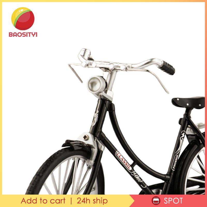 Mô Hình Xe Đạp Bằng Kim Loại Tỉ Lệ 1: 10 Trang Trí Bàn Làm Việc [Baosity1]