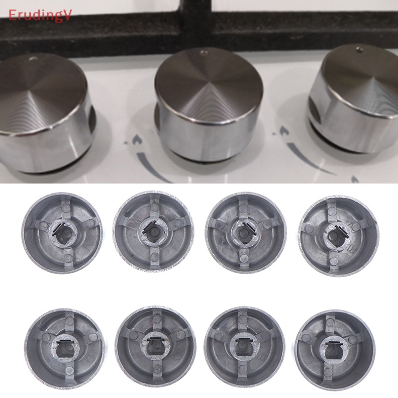 Bộ 4 Núm Vặn Tròn Bằng Hợp Kim Chuyên Dụng Cho Bếp Ga