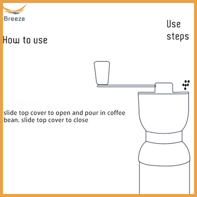 Máy Xay Cà Phê Bằng Tay 4 Tốc Độ Điều Chỉnh Được