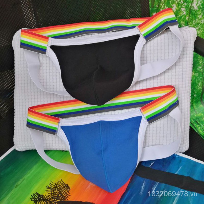 Quần Lót Thể Thao Cotton Thoáng Khí Hở Lưng Gợi Cảm Cho Nam