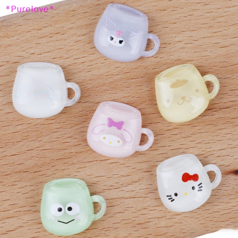 Set 10 Mô Hình Búp Bê Mini Phát Sáng Trong Bóng Tối Trang Trí Tiểu Cảnh Mới