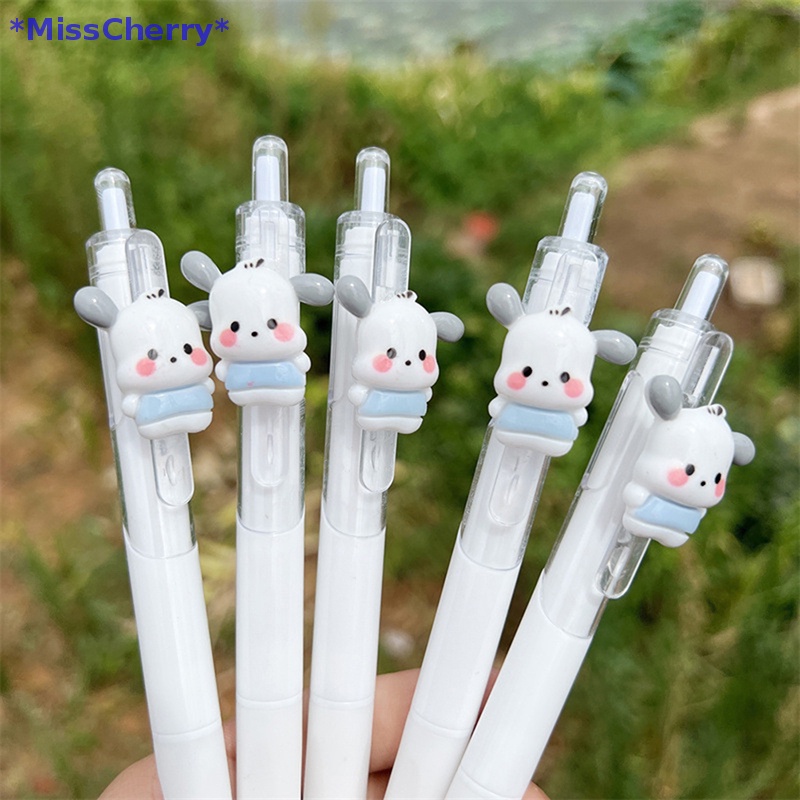 Mchy &gt; Bút Mực Gel Họa Tiết Chú Chó Hoạt Hình Dễ Thương Dùng Làm Quà Tặng Cho Học Sinh / Văn Phòng Mới
