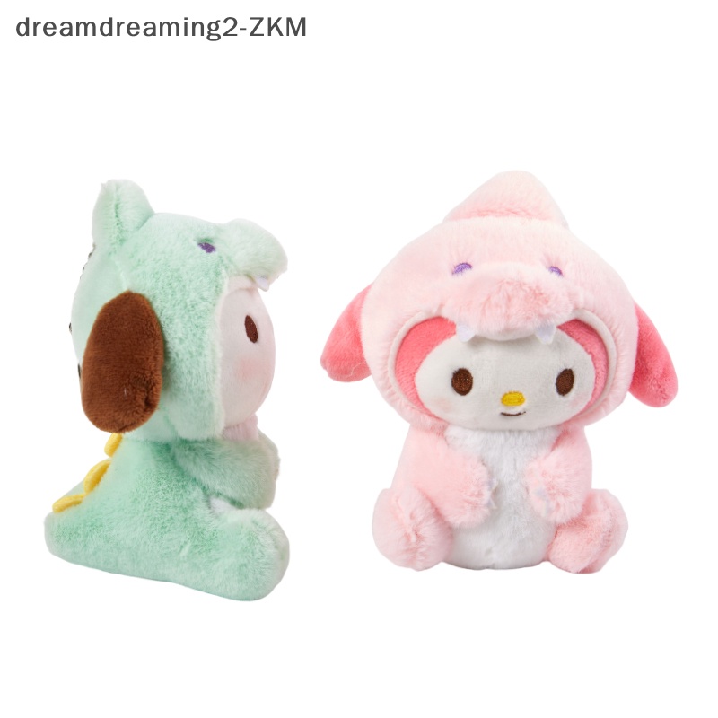[Dreaming] Móc Chìa Khóa Dạng Thú Nhồi Bông Ngắn Hình Chú Chó Melody Kuromi Purin Dễ Thương Trang Trí Túi Xách [zkm]