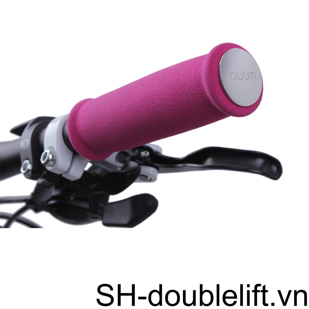 Set 2 Nắp Tay Lái Xe Đạp Leo Núi Bằng Hợp Kim Nhôm Tinh Tế Chống Bụi / Rơi Vỡ