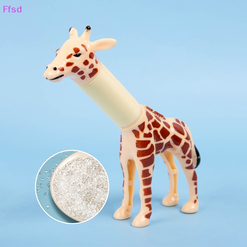 {Ffsd} Đồ Chơi Lắp Ráp Ống Dẫn Đầu Hươu Cao Cổ Có Đèn LED Có Thể Thay Đổi Được * Bán Chạy