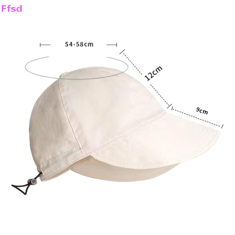 {Ffsd} Hàng Bán Chạy 1 Mũ Rộng Vành Chống Nắng Gấp Gọn Có Dây Rút Và Điều Chỉnh Được Cho Nam Và