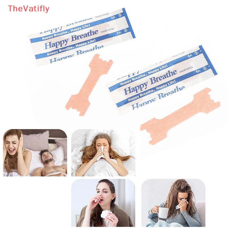 Set 100 Miếng Dán Mũi Chống Ngáy Tiện Dụng Khi Ngủ