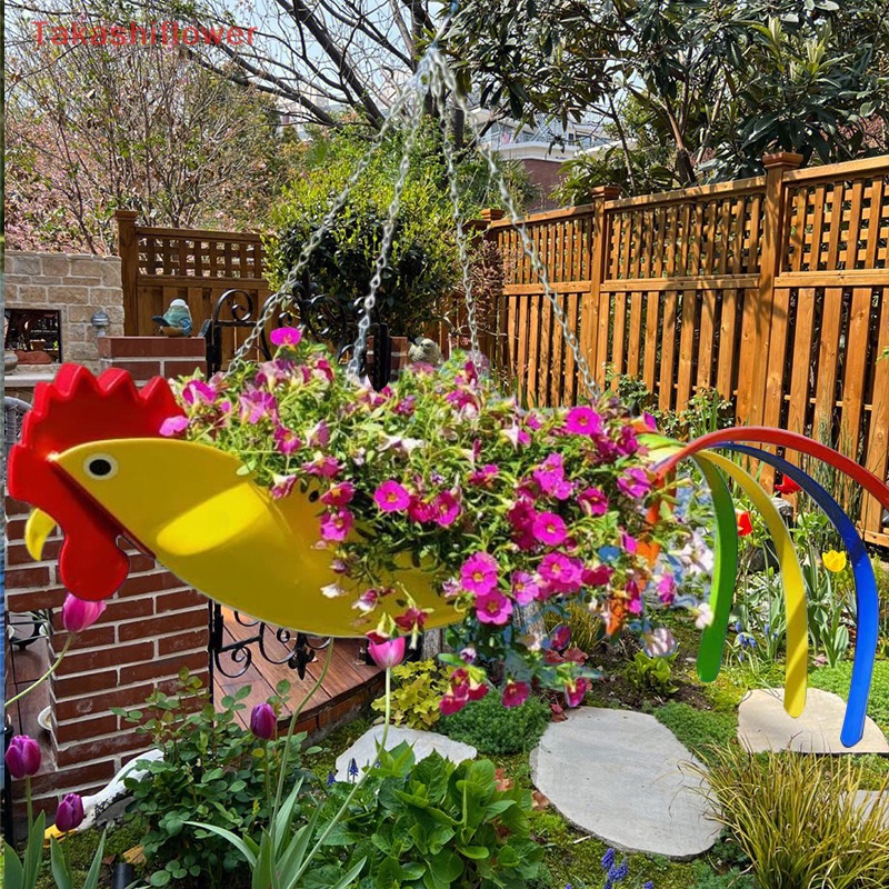 Chậu Cây Hình Chim / Bông Hoa Sáng Tạo Trang Trí Nhà Cửa / Sân Vườn