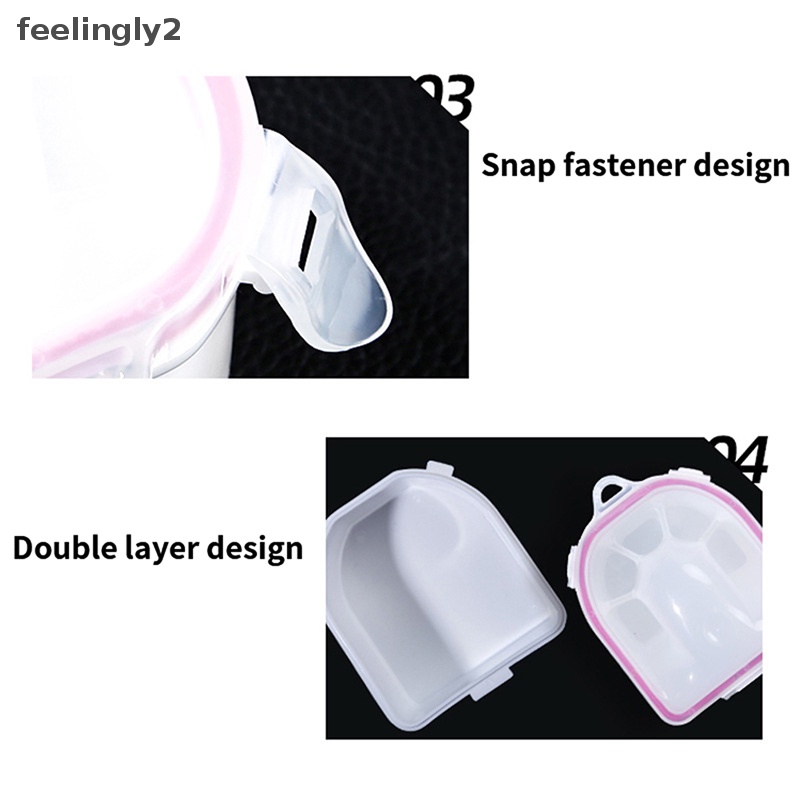 Bát Ngâm Móng Tay Bằng Nhựa Dày Tiện Dụng