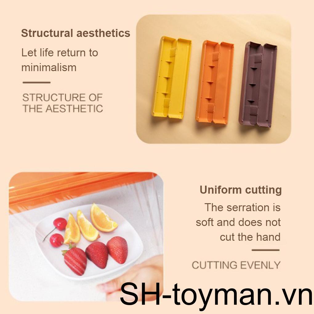 Màng Bọc Thực Phẩm Kèm Giá Đỡ Cắt Tiện Dụng Cho Nhà Bếp