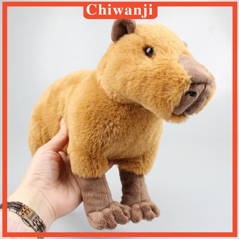 Búp Bê Nhồi Bông Capybara Mềm Mại Trang Trí Phòng Bé