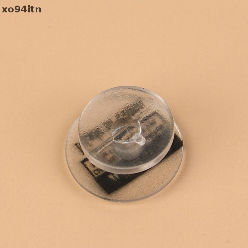 Set 100 Nút Nhựa Màu Đen Trong Suốt Làm Giày DIY