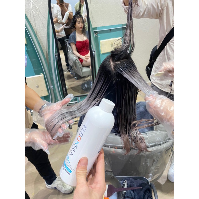 Phục hồi tóc hư nát KERABON Elbonsilk Brazilian Smoothing Treatment 1000ml