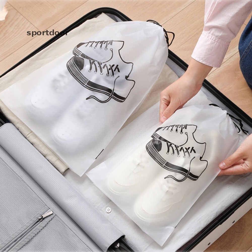 Bộ 5 Túi Đựng Giày Chống Thấm Nước Có Thể Tái Sử Dụng